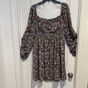 SHEIN Vibrant Floral Dress